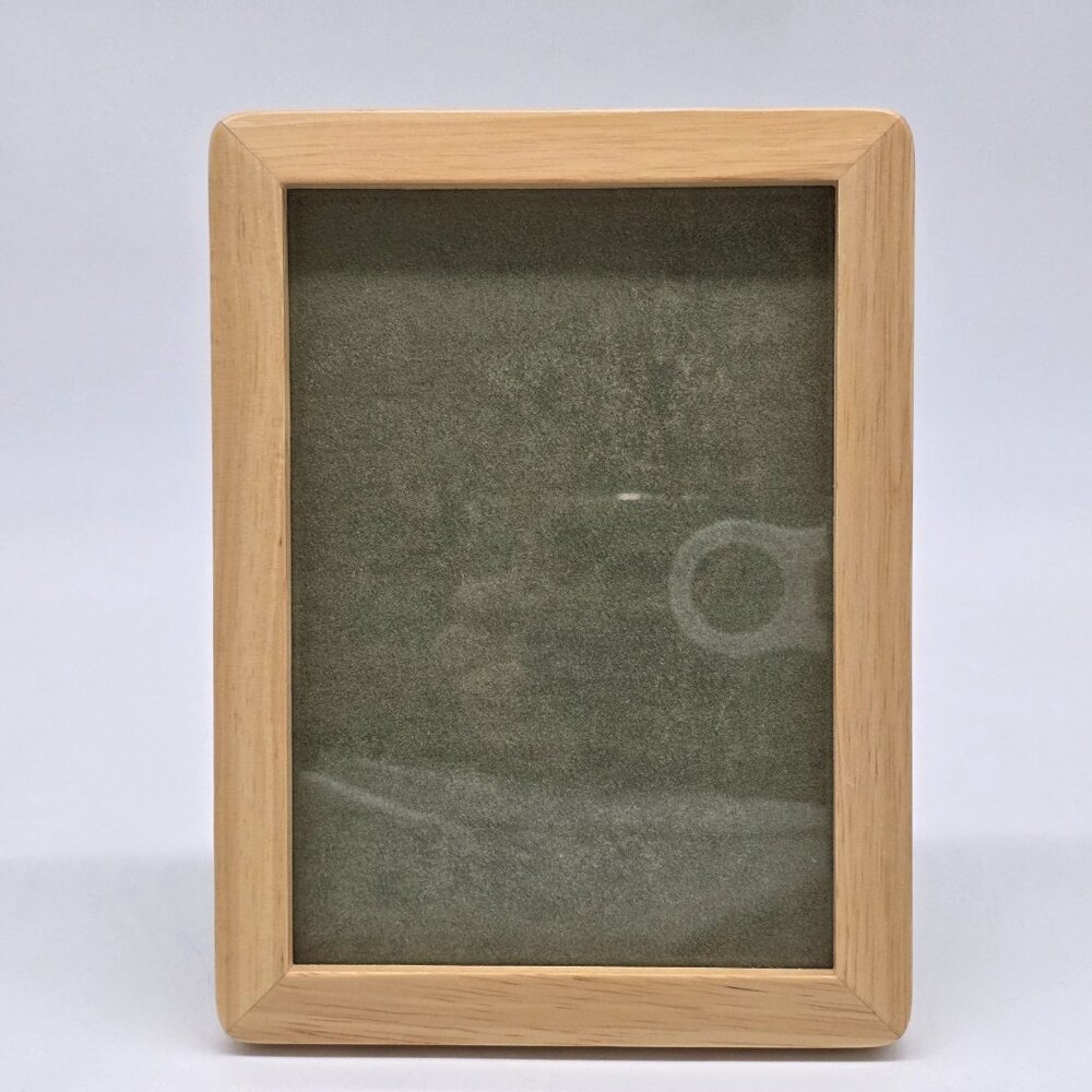 Natural Wood Picture Frame 5x7 Inch Tabletop Or Wall Mount Display